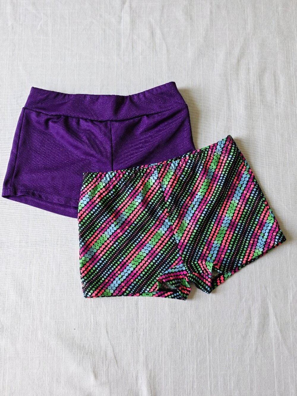 Freestyle by Danskin Athletic Shorts Sz 7/8 Cheer Dance Gymnastics